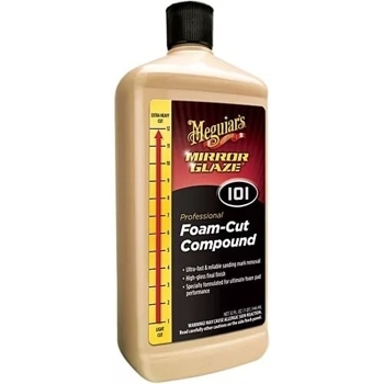 Meguiars Foam-Cut Compound Высокоабразивная полировальная паста 945 мл