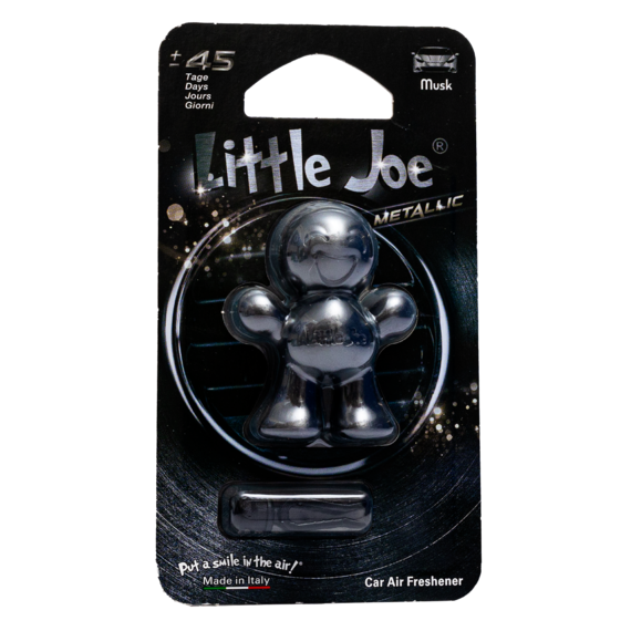 Little Joe Ароматизатор Metallic Мускус (Musk) anthracite LJMET04