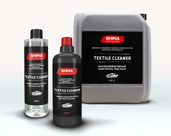 SHIMA DETAILER "TEXTILE CLEANER" 500мл. Высокоэффективный очиститель текстиля