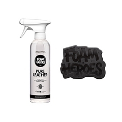 Foam Heroes Pure Leather деликатный очиститель кожи, 500мл