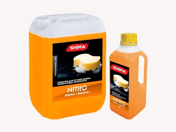 SHIMA "NITRO" 1L Шампунь для ручной мойки Шима "Нитро" 1л