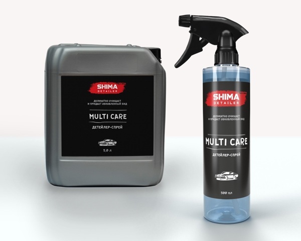 SHIMA DETAILER "MULTI CARE" детейлинг спрей 500 мл.(ГОЛУБОЙ) ЛЕТНЯЯ НОЧЬ