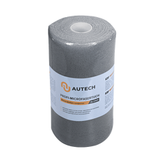 AUTECH PROFI-MICROFASERTUCH Микрофибра салфетка 25*25 см, серая, 200 гр/м2. Рулон 50 шт. Au-2409